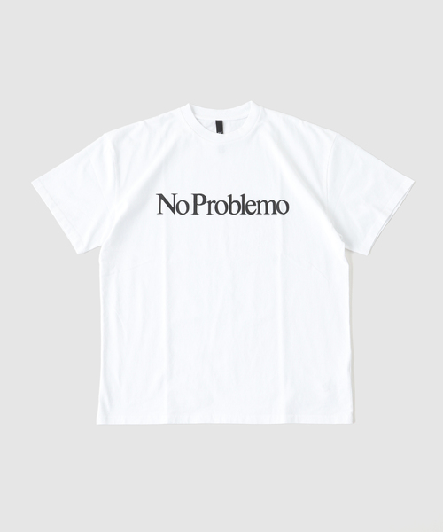 No Problemo(ノープロブレモ)の「No Problemo /ノープロブレモ SS TEE(Tシャツ/カットソー・メンズ・ホワイト/ブラック/ブルー系その他・X-LARGE/LARGE/MEDIUM/SMALL/X-SMALL)」の1枚目の写真