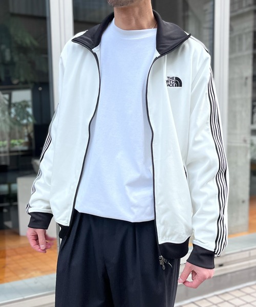THE NORTH FACE(ザノースフェイス)の「【THE NORTH FACE】ノースフェイス 韓国限定 WHITE LABEL TRACK JACKET トラック ジャケット(ジャージ・メンズ・ブラック/オフホワイト・L/M)」の4枚目の写真