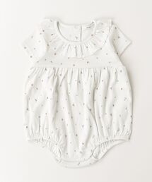 SHIPS | TP:フラワーテキスタイルROM(ロンパース)