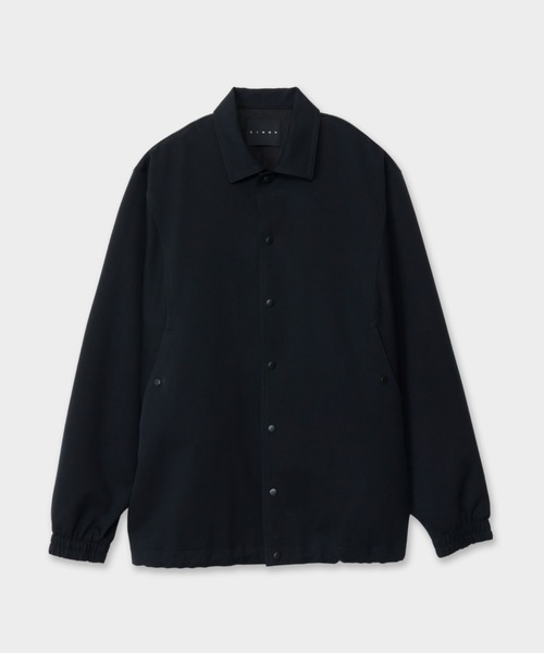 CINOH(チノ)の「DEEP ARMHOLE COACH JACKET(ブルゾン・メンズ・ブラック・46)」の2枚目の写真