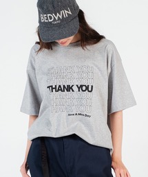 BEDWIN & THE HEARTBREAKERS（ベドウィン アンド ザ ハートブレイカーズ）の「S/S PRINTED TEE "THANK YOU"（Tシャツ/カットソー）」