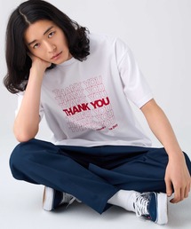 BEDWIN & THE HEARTBREAKERS（ベドウィン アンド ザ ハートブレイカーズ）の「S/S PRINTED TEE "THANK YOU"（Tシャツ/カットソー）」