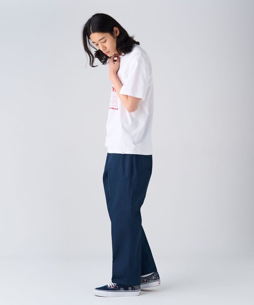 BEDWIN & THE HEARTBREAKERS(ベドウィン アンド ザ ハートブレイカーズ)の「S/S PRINTED TEE "THANK YOU"(Tシャツ/カットソー・メンズ・ネイビー/レッド/グリーン・XX-LARGE/X-LARGE/LARGE/MEDIUM/SMALL)」の21枚目の写真