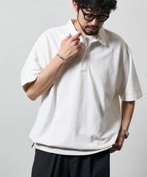 Firsthand（ファーストハンド）の「Firsthand ファーストハンド ビッグシルエット スピンドル ショートスリーブ テックポロ（ポロシャツ）」