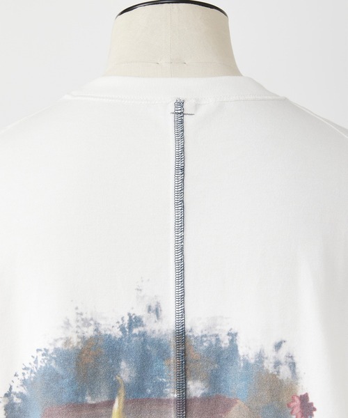 SHINYAKOZUKA（シンヤコヅカ）の「【SHINYAKOZUKA/シンヤコズカ】bedroom and living room(ISSUE8)（Tシャツ/カットソー・メンズ・ホワイト/ブラック・L/M）」の5枚目の写真