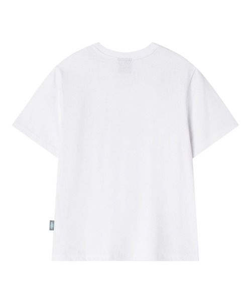 Video Jockey(ビデオジョッキー)の「【UNISEX】VIDEO JOCKEY/SEE YOU SOON スタープリントTシャツ(Tシャツ/カットソー・レディース・イエロー/ホワイト・MEDIUM)」の6枚目の写真