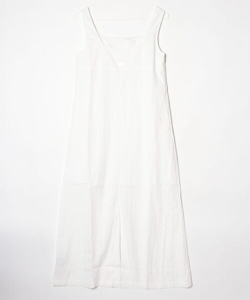 FREE STYLISTS(フリー スタイリスト)の「YUGA_YGMC Korean-style Square neck, back slit, I-line dress(ワンピース・レディース・ホワイト/ブラック・FREE)」の21枚目の写真