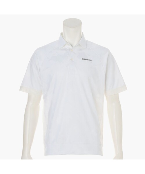 BRIEFING(ブリーフィング)の「【BRIEFING GOLF/ブリーフィングゴルフ】MEN’S CAMO JQ POLO RF(Tシャツ/カットソー・メンズ・ブラック/オリーブ/ホワイト・L/M)」の1枚目の写真