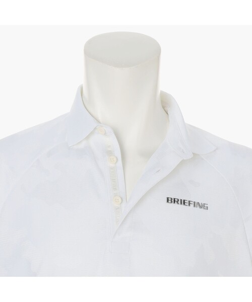 BRIEFING(ブリーフィング)の「【BRIEFING GOLF/ブリーフィングゴルフ】MEN’S CAMO JQ POLO RF(Tシャツ/カットソー・メンズ・ブラック/オリーブ/ホワイト・L/M)」の17枚目の写真