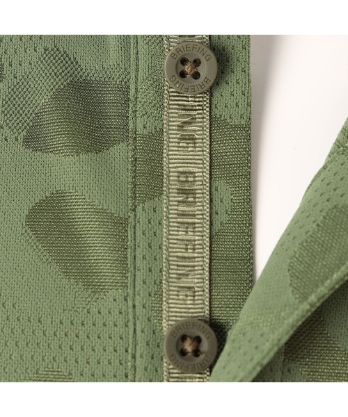 BRIEFING(ブリーフィング)の「【BRIEFING GOLF/ブリーフィングゴルフ】MEN’S CAMO JQ POLO RF(Tシャツ/カットソー・メンズ・ブラック/オリーブ/ホワイト・L/M)」の8枚目の写真
