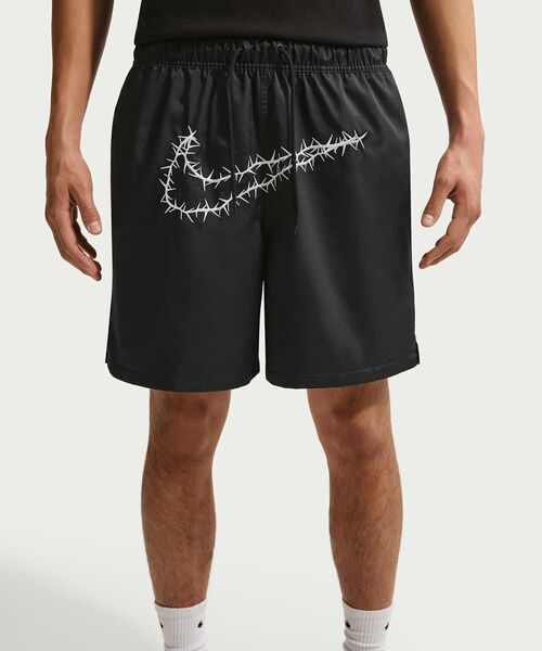 NIKE(ナイキ)の「ナイキ クラブ メンズ ウーブン フロー ショートパンツ / Nike Club Men's Woven Flow Shorts IR6935-010 Black(その他パンツ・メンズ・ブラック・S/XL/L/2XL/M)」の3枚目の写真