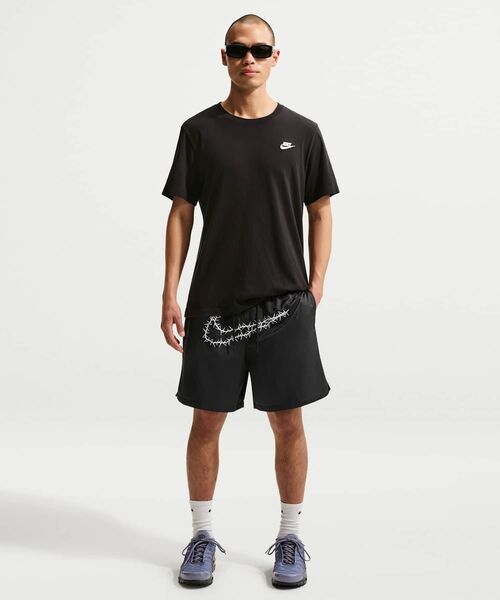 NIKE(ナイキ)の「ナイキ クラブ メンズ ウーブン フロー ショートパンツ / Nike Club Men's Woven Flow Shorts IR6935-010 Black(その他パンツ・メンズ・ブラック・S/XL/L/2XL/M)」の2枚目の写真