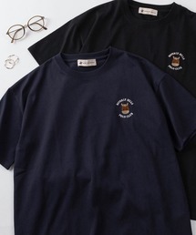 【71】【BEVERLY HILLS POLO CLUB/ビバリーヒルズポロクラブ】ワンポイント アイコン クルーネックTシャツ/レディース