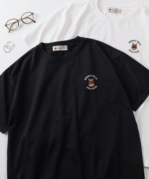 【71】【BEVERLY HILLS POLO CLUB/ビバリーヒルズポロクラブ】ワンポイント アイコン クルーネックTシャツ/レディース