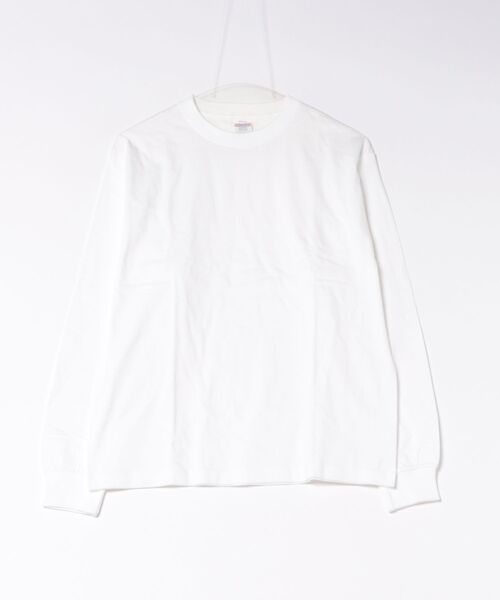 TONE SELECT WEAR(トーンセレクトウェア)の「United Athle(ユナイテッドアスレ)6.2オンス プレミアム ロングスリーブ Tシャツ(2.1インチリブ) (5913-01) (591301)【 6.2ozプレミアムL/STシャツ /591301】(Tシャツ/カットソー・メンズ・ブラック/アッシュ/ライトブルー/スミクロ/ネイビー/グリーン系その他2/ホワイト・X-LARGE/LARGE/MEDIUM/SMALL)」の2枚目の写真