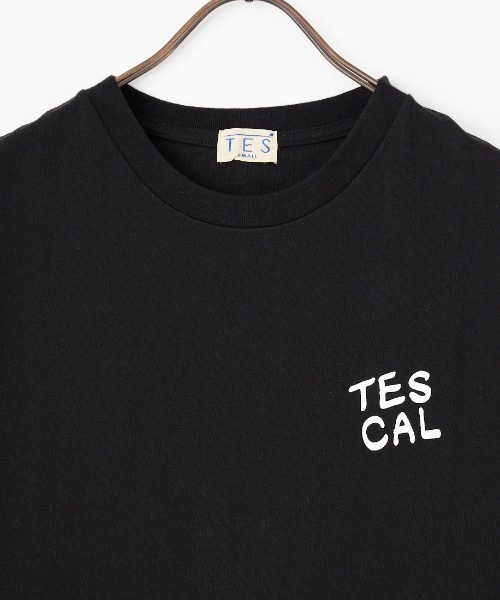 The Endless Summer（エンドレスサマー）の「[The Endless Summer/エンドレスサマー] 別注 手描き風 バックプリントTシャツ（Tシャツ/カットソー・レディース・ベージュ/ブラック/ホワイト・S/M/L/XL）」の9枚目の写真