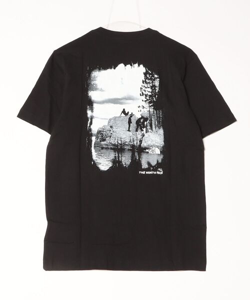 THE NORTH FACE(ザノースフェイス)の「THE NORTH FACE ザ ノースフェイス フォトグラフィックTシャツ M EVOLUTION NATURE EXPOSURE SHORT SLEEVE TEE -GRAPHIC(Tシャツ/カットソー・メンズ・ホワイト/ブラック・S/M/L/XL)」の3枚目の写真