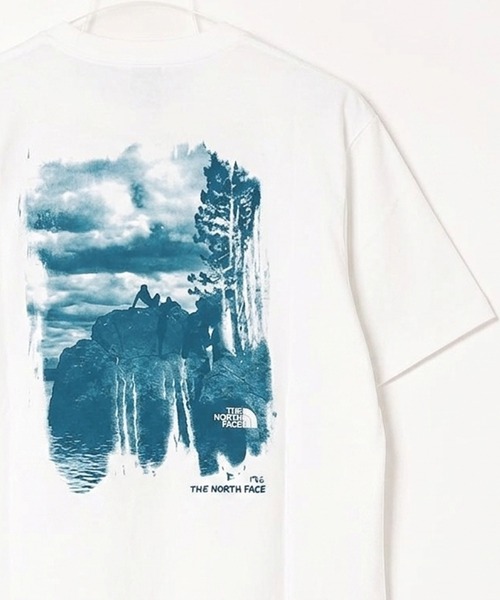 THE NORTH FACE(ザノースフェイス)の「THE NORTH FACE ザ ノースフェイス フォトグラフィックTシャツ M EVOLUTION NATURE EXPOSURE SHORT SLEEVE TEE -GRAPHIC(Tシャツ/カットソー・メンズ・ホワイト/ブラック・S/M/L/XL)」の1枚目の写真