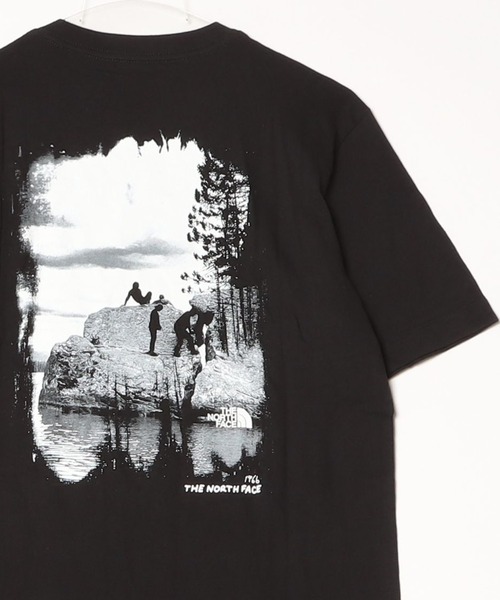 THE NORTH FACE(ザノースフェイス)の「THE NORTH FACE ザ ノースフェイス フォトグラフィックTシャツ M EVOLUTION NATURE EXPOSURE SHORT SLEEVE TEE -GRAPHIC(Tシャツ/カットソー・メンズ・ホワイト/ブラック・S/M/L/XL)」の2枚目の写真
