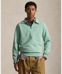 ループバック フリース クォータージップ スウェットシャツ