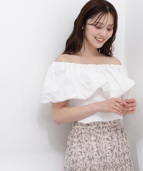 PROPORTION BODY DRESSING（プロポーションボディドレッシング）の「バルーンオフショルブラウス / 1216110504（シャツ/ブラウス・レディース・ブラック/ピンク/ホワイト系その他・FREE）」の11枚目の写真