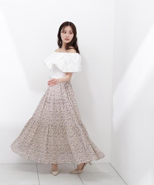 PROPORTION BODY DRESSING（プロポーションボディドレッシング）の「バルーンオフショルブラウス / 1216110504（シャツ/ブラウス・レディース・ブラック/ピンク/ホワイト系その他・FREE）」の12枚目の写真