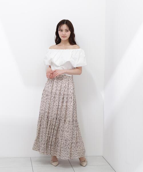 PROPORTION BODY DRESSING（プロポーションボディドレッシング）の「バルーンオフショルブラウス / 1216110504（シャツ/ブラウス・レディース・ブラック/ピンク/ホワイト系その他・FREE）」の13枚目の写真
