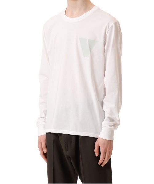 VEIN （ヴェイン）の「110/2 CO/PE ジャージー VPW L/S TEE / 110/2 CO/PE JERSEY VPW L/S TEE（Tシャツ/カットソー・メンズ・ダークグレー/ホワイト・3/2/1）」の3枚目の写真