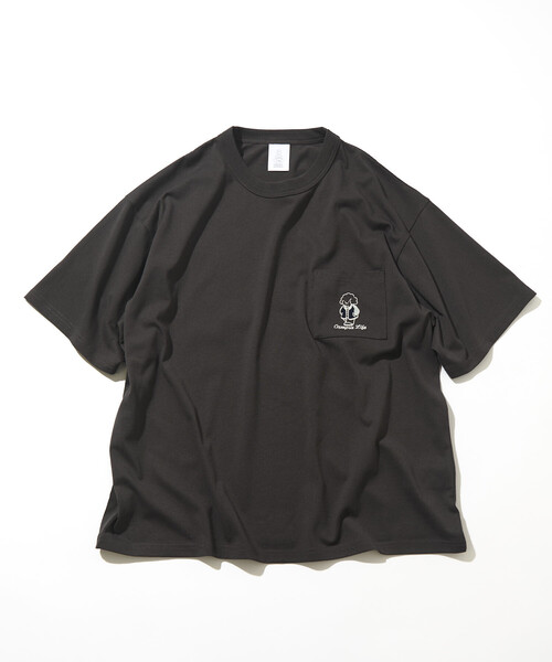 FREAK'S STORE(フリークスストア)の「tombonia/トムボニア バックプリント クルーネックTシャツ/キャンパスライフ(Tシャツ/カットソー・メンズ・ラベンダー/ライトグレー/ホワイト/チャコールグレー・LARGE/MEDIUM/SMALL)」の13枚目の写真