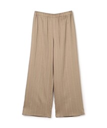 TOPSTITCHED FRILL STRAIGHT PANTS（その他パンツ）｜CLANE（クラネ