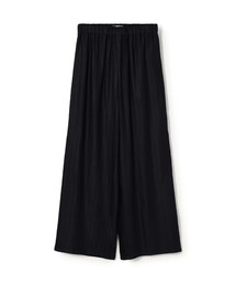 レーヨンリネンストレッチ イージーセミワイドパンツ