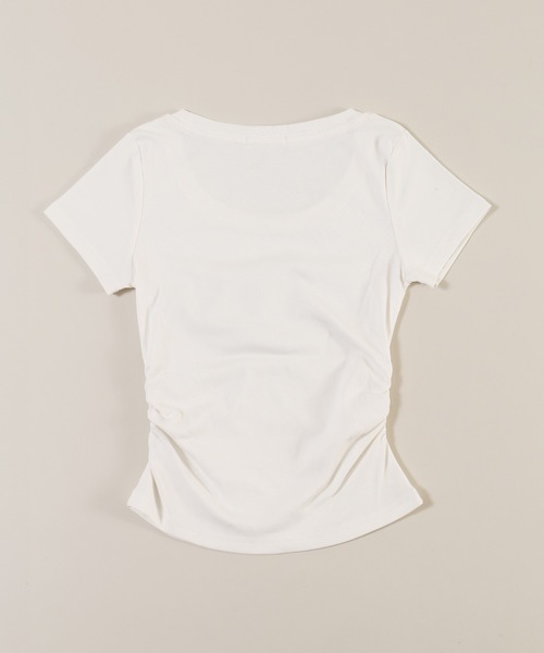 PHILLY(フィリー)の「メッセージリボンTシャツ(Tシャツ/カットソー・レディース・ホワイト/グレー・FREE)」の20枚目の写真