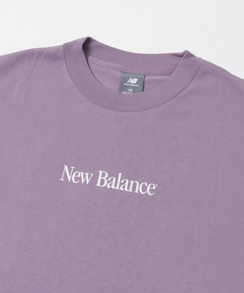 NEW BALANCE（ニューバランス）の「NEW BALANCE　NコラージュTシャツ（Tシャツ/カットソー・レディース・ブラック/パープル/ホワイト・SMALL）」の7枚目の写真