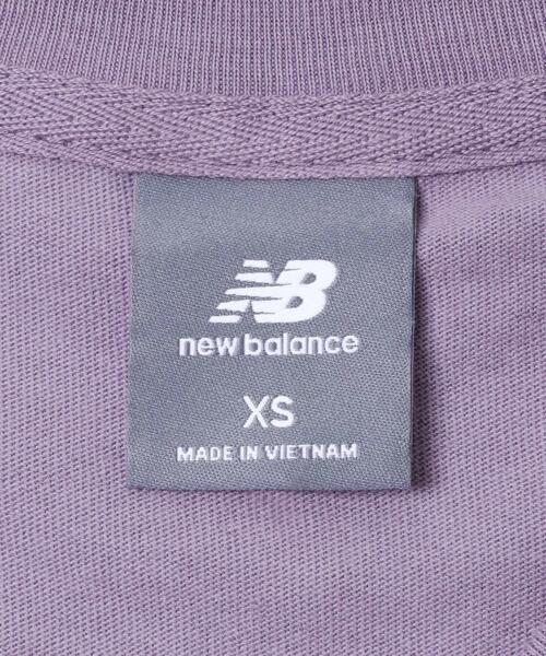 NEW BALANCE（ニューバランス）の「NEW BALANCE　NコラージュTシャツ（Tシャツ/カットソー・レディース・ブラック/パープル/ホワイト・SMALL）」の11枚目の写真