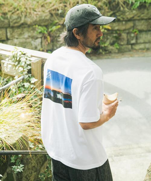 MAGIC NUMBER（マジック ナンバー）の「CINEMACARAVAN×MAGIC NUMBER×Sonny Label　コラボTシャツ4（Tシャツ/カットソー・メンズ・オレンジ/ブルー/ブラック・SMALL/MEDIUM/LARGE）」の5枚目の写真