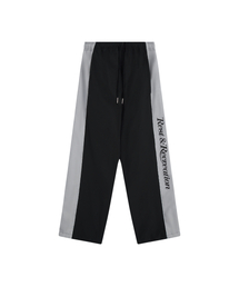 NYLON TRACK PANTS - BLACK