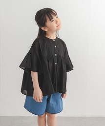 URBAN RESEARCH DOORS | 『親子リンク』コットンボイルピンタックブラウス(KIDS)(シャツ/ブラウス)