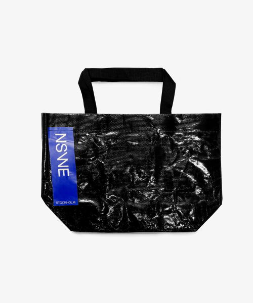 NSWE(ヌシェ)の「リユースバッグ -NSWBAGBK(メッセンジャーバッグ・メンズ・ブラック・ONE SIZE)」の4枚目の写真