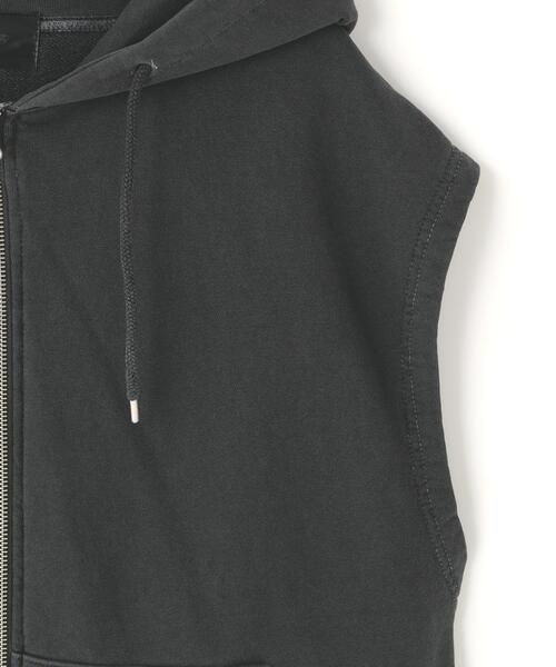 SIS(エスアイエス)の「SIS/エスアイエス/Vest Hood Zip Up(パーカー・レディース・グレー/ブラック・F)」の10枚目の写真