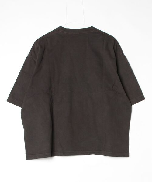 yoko sakamoto（ヨーコサカモト）の「【YOKO SAKAMOTO】BOX TUBE T-SHIRT（Tシャツ/カットソー・メンズ・ダークブラウン・FREE）」の5枚目の写真
