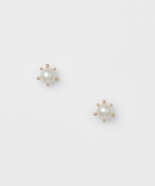 K10パールピアス（ピアス（両耳用））｜agete（アガット）の