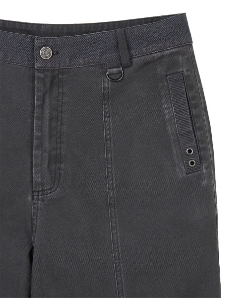 DANDEL(ダンデル)の「DD box stitch binding pants (CHARCOAL)(その他パンツ・レディース・その他・1/2)」の3枚目の写真
