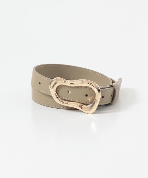 URBAN RESEARCH ROSSO WOMEN(アーバンリサーチ ロッソ)の「LE VERNIS POIRE BELT(ベルト・レディース・ブラウン/ブラック/ベージュ系その他・-)」の1枚目の写真