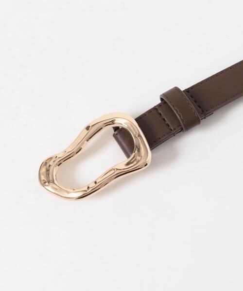 URBAN RESEARCH ROSSO WOMEN(アーバンリサーチ ロッソ)の「LE VERNIS POIRE BELT(ベルト・レディース・ブラウン/ブラック/ベージュ系その他・-)」の10枚目の写真