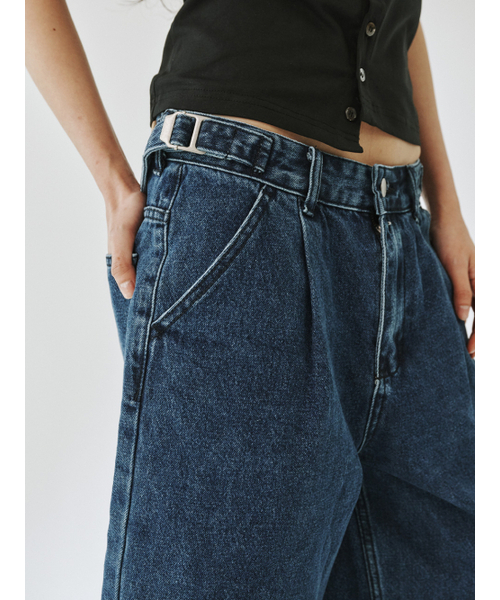 PLZPROJECT(プリーズプロジェクト)の「SIDE ADJUST BERMUDA SHORTS, BLUE(その他パンツ・レディース・その他・1/2)」の5枚目の写真