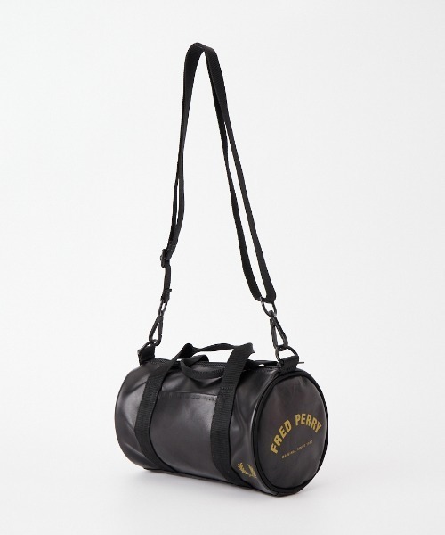 FRED PERRY（フレッドペリー）の「【WEB限定】[FRED PERRY/フレッドペリー] クラシックミニ バレルバッグ（ショルダーバッグ・レディース・ブラック系/ブラック・ONE SIZE）」の16枚目の写真