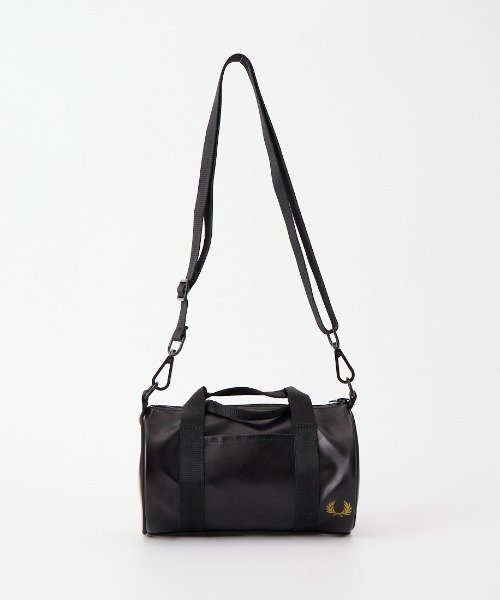 FRED PERRY（フレッドペリー）の「【WEB限定】[FRED PERRY/フレッドペリー] クラシックミニ バレルバッグ（ショルダーバッグ・レディース・ブラック系/ブラック・ONE SIZE）」の18枚目の写真