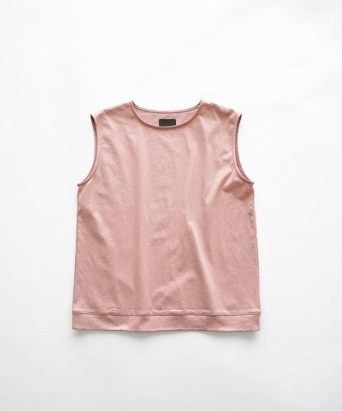 オローネ(オローネ)の「モスモスノースリーブ(Tシャツ/カットソー・レディース・ピンク/オフホワイト/ブラック・FREE)」の13枚目の写真