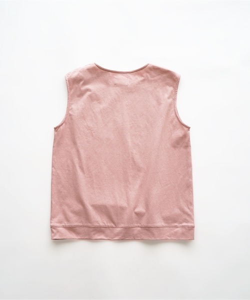 オローネ(オローネ)の「モスモスノースリーブ(Tシャツ/カットソー・レディース・ピンク/オフホワイト/ブラック・FREE)」の12枚目の写真
