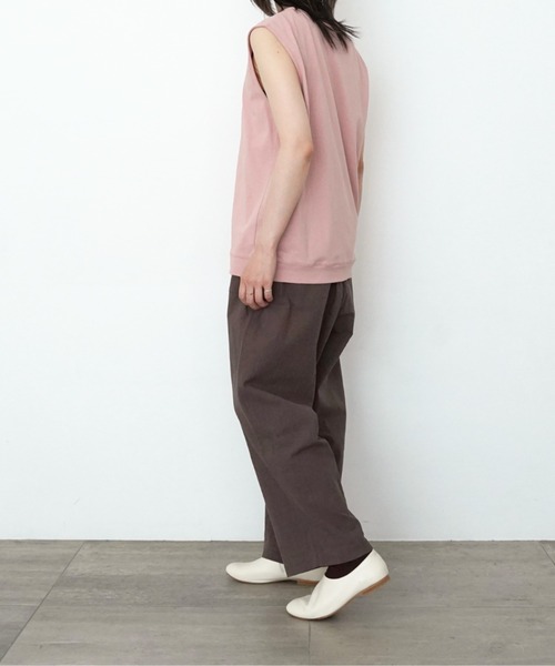 オローネ(オローネ)の「モスモスノースリーブ(Tシャツ/カットソー・レディース・ピンク/オフホワイト/ブラック・FREE)」の20枚目の写真